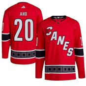 Men's Carolina Hurricanes #20 Sebastian Aho Red Reverse Retro 2.0 Stitched Hockey Jersey image