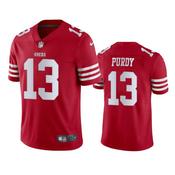 Men's San Francisco 49ers Brock Purdy Vapor Jersey - Scarlet image