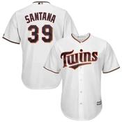 Youth Minnesota Twins Johan Santana Replica Home Jersey - White image