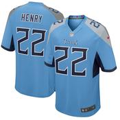 Youth Tennessee Titans Derrick Henry Game Jersey Light Blue image
