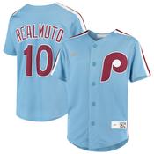 Youth Philadelphia Phillies JT Realmuto Alternate Player Jersey - Light Blue image