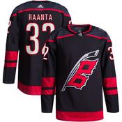 Carolina Hurricanes #32 Antti Raanta Black Alternate Authentic Pro Jersey image