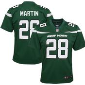Youth New York Jets Curtis Martin Game Jersey Gotham Green image