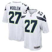 Youth Seattle Seahawks Tariq Woolen Game Jersey - White image