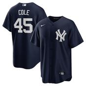 Men's New York Yankees Gerrit Cole Alternate Player Name Jersey - Navy image