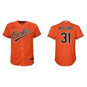 Youth Baltimore Orioles Cedric Mullins Cool Base Replica Alternate Jersey - Orange image