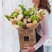 NEUTRAL SYMPATHY HAND-TIED BOUQUET image