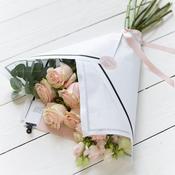 Pink Flower Wrap