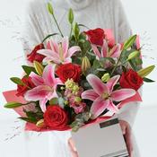 Luxury Rose &amp; Lily Bouquet image