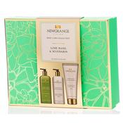 Newgrange Living Lime Basil &amp; Mandarin Luxury Body Care Gift Set (Set of 3)