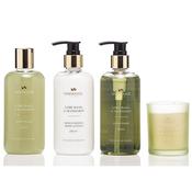 Newgrange Living Lime Basil &amp; Mandarin Luxury Body Care Gift Set (Set of 4)