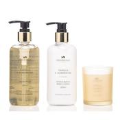 Newgrange Living Vanilla &amp; Almond Oil Luxury Body Care Gift Set (Set of 3)