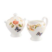 Aynsley Cottage Garden Cream &amp; Sugar