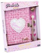 Girabrilla Tweed Secret Diary Notebook