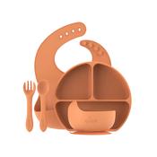 Quark Feedi Silicone Baby Dining Set - 5-Piece BPA-Free Kit