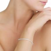 Newbridge Silverware Multi-Clear Stone Bracelet | Flemings Monaghan