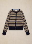 Lois Fairisle Cardi – Navy Multi