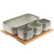 Belleek Living Tivoli Serving Set Bamboo Board image