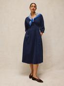 Kate Cord Dress – Dark Navy image