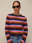 Clara Stripe LS Tee image