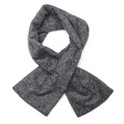 Reece Grey Mix Herringbone Pull Through Scarf for Men image