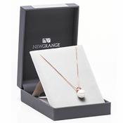Newgrange Living Rose Gold Mother of Pearl Pendant
