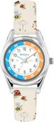 Tikkers RSPB x Wild Things Printed Strap Kids Time Teacher Watch