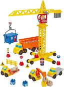 Ecoiffier Abrick Construction Site Playset with Crane