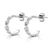 Newbridge Silverware Buttercup Floral Hoops | Flemings Monaghan