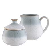 Belleek Living Tivoli Cream &amp; Covered Sugar Set image