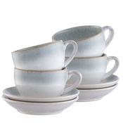 Belleek Living Tivoli Cup &amp; Saucer Set of 4 image