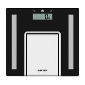 Slim Glass Analyser Bathroom Scale - Black