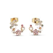 Newbridge Silverware Floral Butterfly Earrings | Flemings Monaghan