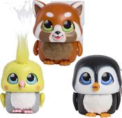 FurReal Handfuls Assorted Plush – Red Panda, Penguin &amp; Cockatoo