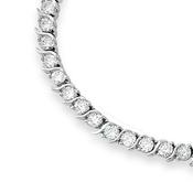 Silver Tennis Bracelet | Jewel by Absolute