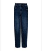 Caitlina Side Patch Jeans – Dark Stone image