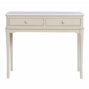 Monroe 2 Drawer Console Table – Marble Top, Stone image