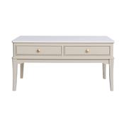 Monroe Coffee Table – Marble Top, Stone image