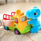 VTech Dino Rescue Truck – Lights, Sounds &amp; Plush T-Rex