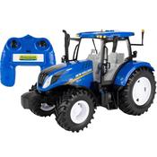 Britains Big Farm 1:16 RC New Holland T6 180 Tractor – Durable Indoor &amp; Outdoor Farm Vehicle