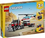 LEGO Flatbed Truck with Helicopter 31146 image
