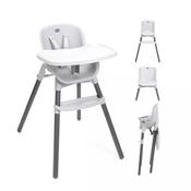 Chicco Zest 3-in-1 Folding Highchair – Moon Grey High Chair