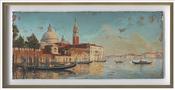 Hand Painted Picture Venice | MacQuillan Art 60x120cm Gold Frame