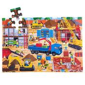 Construction Site Floor Puzzle (48 piece)