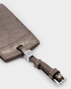 Luggage Tag 'The World Is Your Oyster' in Pewter image