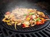 Sahara Reversible Round Griddle Plate | Cast Iron BBQ Griddle