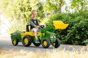 Rolly Junior John Deere Tractor with Loader &amp; Trailer
