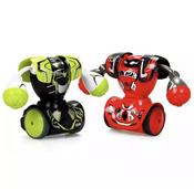 Robo Kombat Battle Robots – Set of 2 RC Robots (Red &amp; Green) image