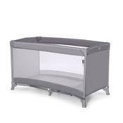 Asalvo Creta Grey Travel Cot + Foldable Mattress | Birth to 3 Years | €80 Bundle