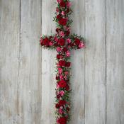 Red and Pink Cross